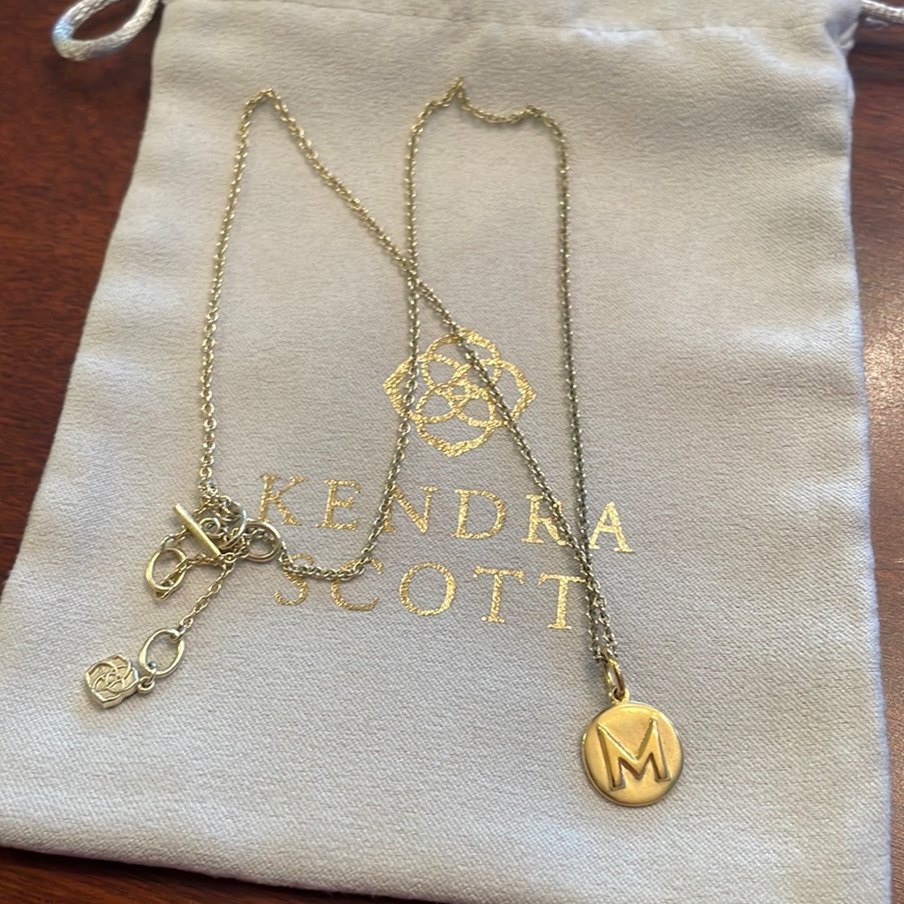 Kendra Scott initial necklace